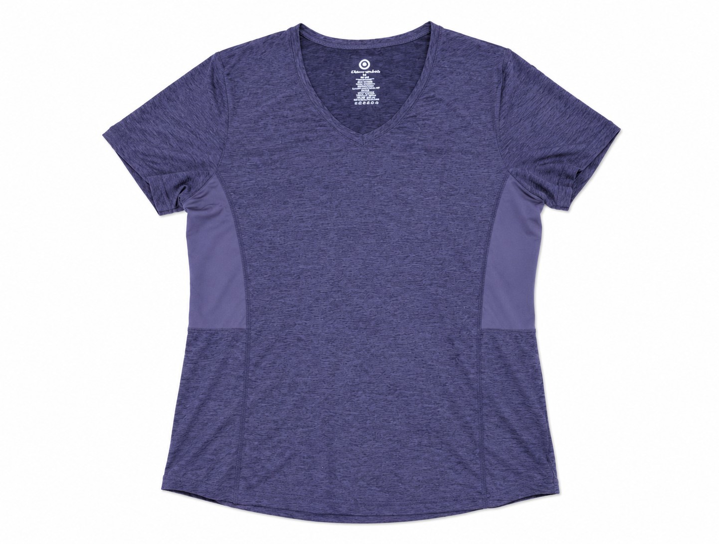 Real Essentials Women’s Performance Blue T-Shirt Size XL Activewear
