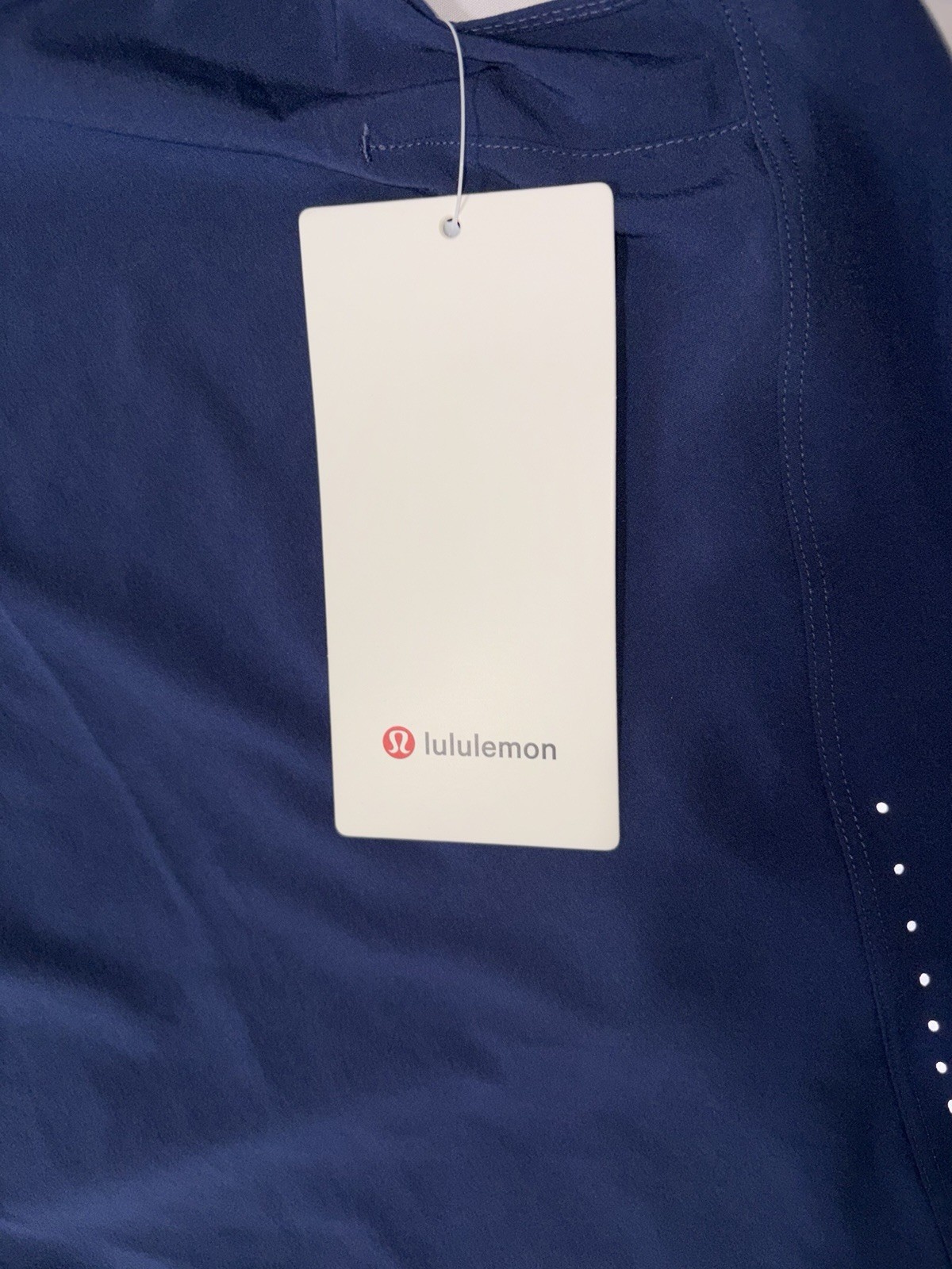 NWT💎LULULEMON💎SIZE 6💎LIGHTWEIGHT STRETCH RUN TANK💎NIGHT SEA BLUE💎AUTHENTIC
