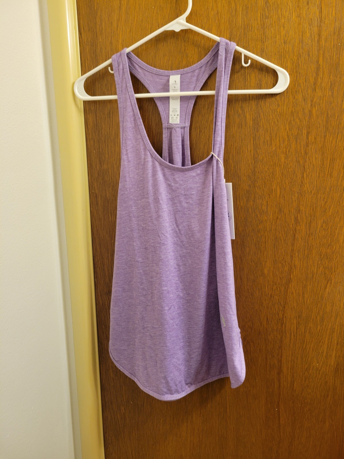 Icy Zone Womens Small S Purple Athletic Tank TopNwt Racerback Gym Sporty