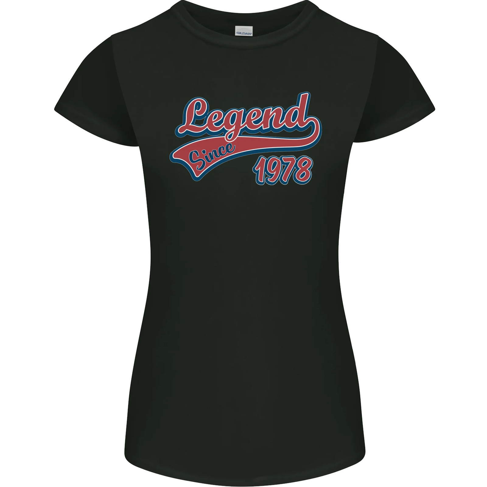 Legend Since 48th Birthday 1978 Womens Petite Cut T-Shirt