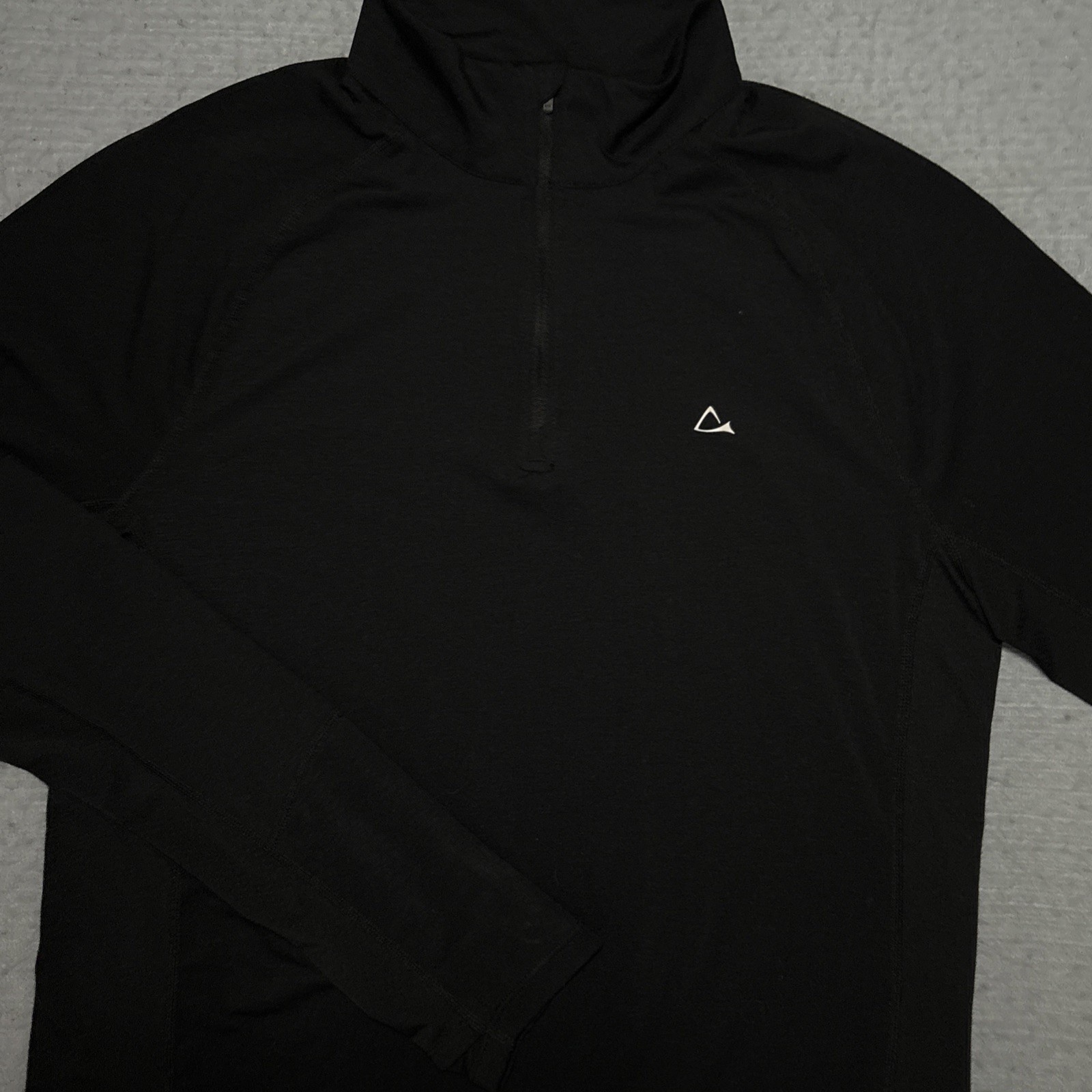 New Paradox Merino Blend Women’s Medium 1/4 Zip Base Layer Shirt Black