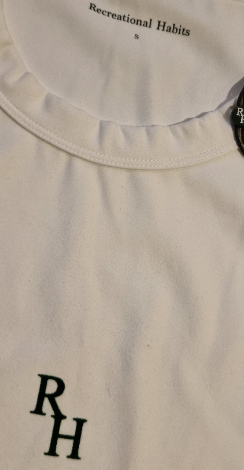 Recreational Habits Serena White Tank Size Small