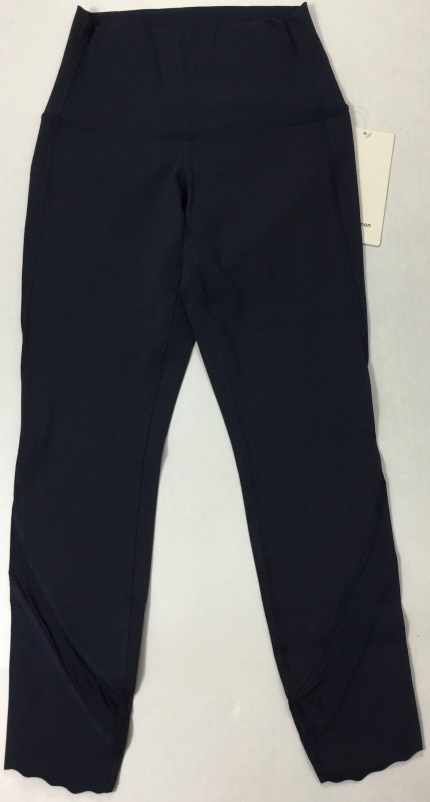Lululemon Women Wunder Under Crop HR “23 *Scp LW6BPFS TRNV Navy Blue Size 8