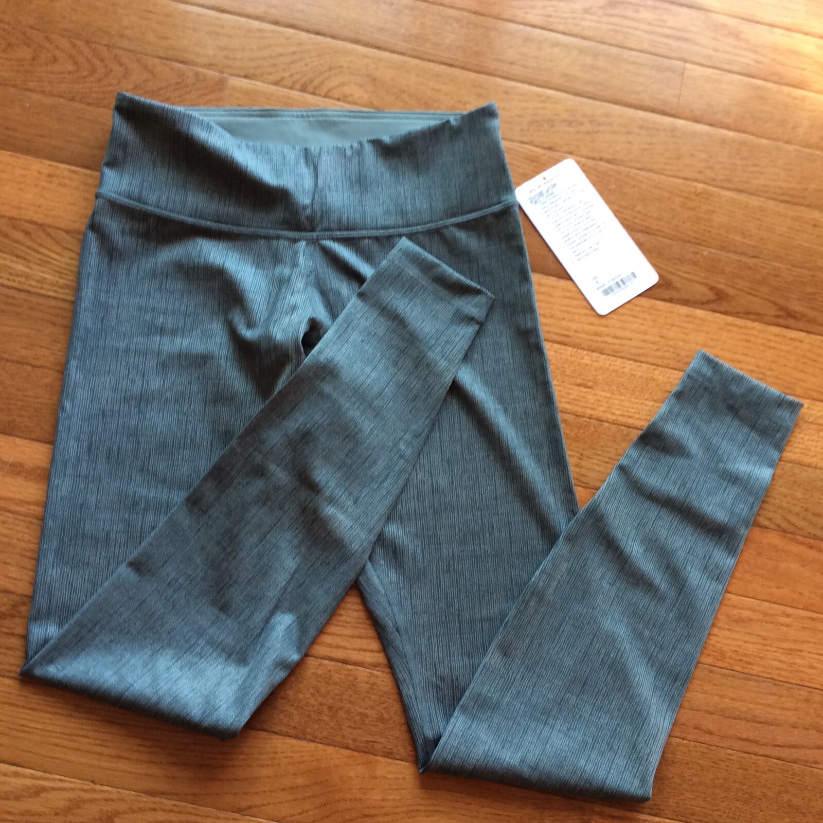 Lululemon Wunder Under Pant – Size 6 – Burlap Texture Deep Shore Earl Grey