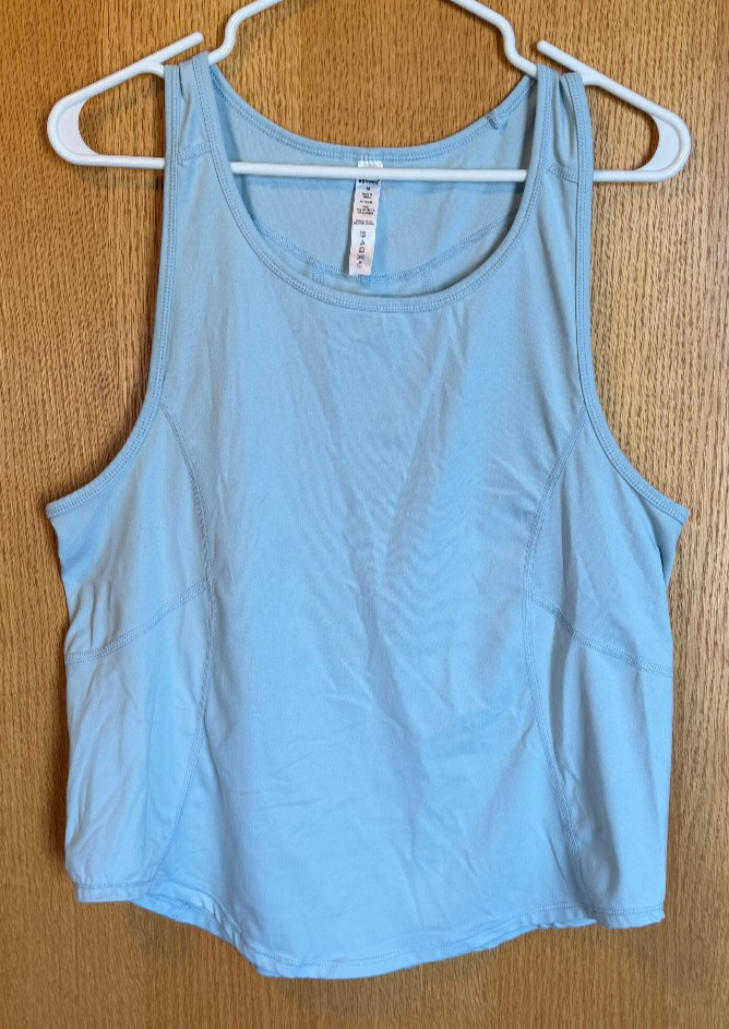 90 Degree By Reflex Racerback Tank Top Women’s Light Blue Size Medium