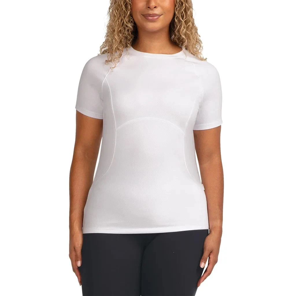 Spyder Women’s Short Sleeve Active Tee, White, Size: Medium, NWOT