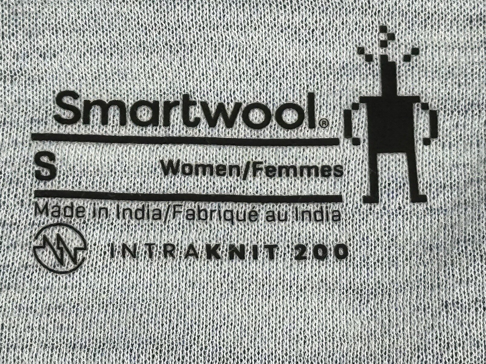 Smartwool Base Layer Zipper Jacket Women Intraknit 200 Thermal Merino SMALL