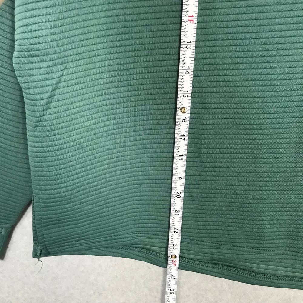 Danskin Ridge Cowl Pullover Sweatshirt XL Ribbed Oversized Boxy Comfy Lounge