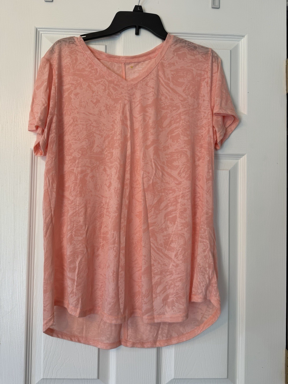 Tek Essential Gear Womens Size XL Peach Shirt Polyester Rayon
