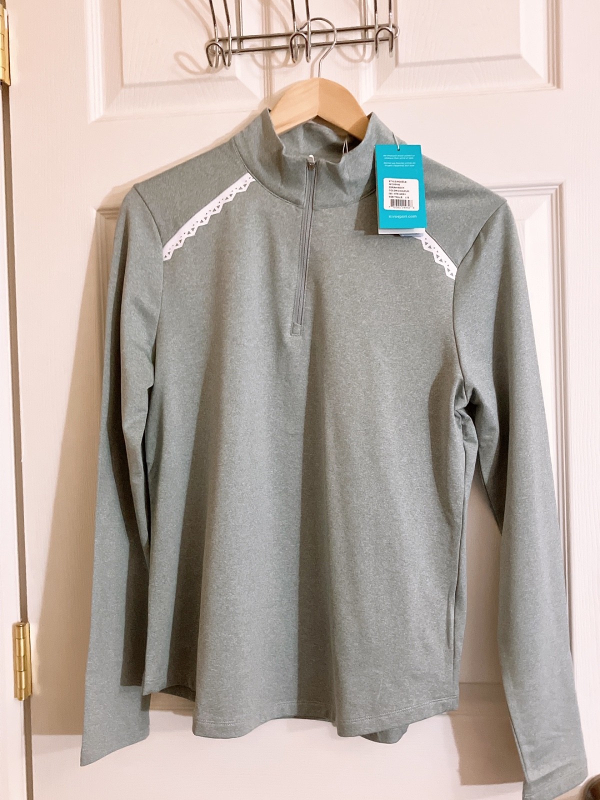 Nivo Sport LongSleeve Grey Color Woman-Large Size-Brand New