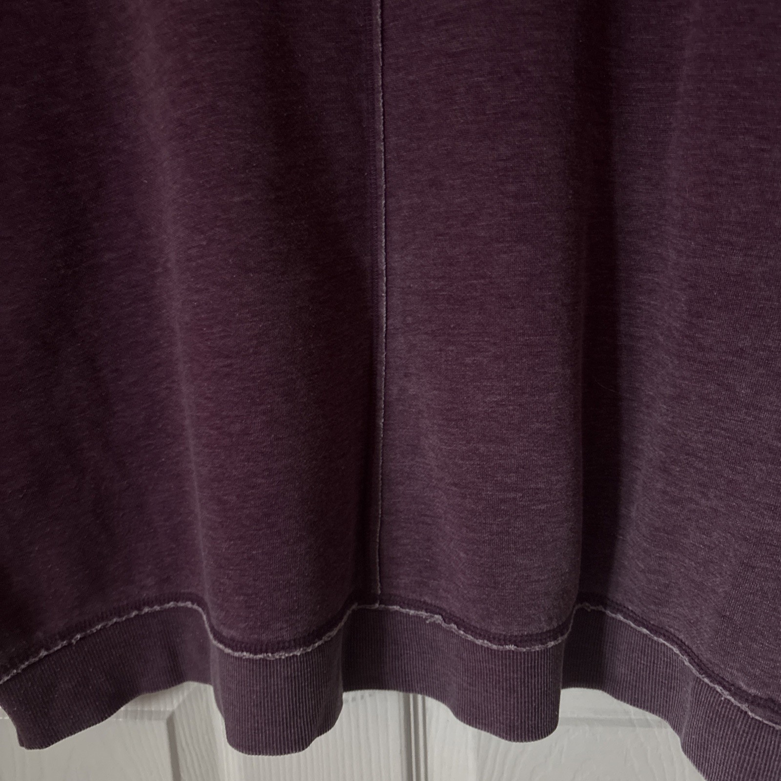 CALVIN KLEIN PERFORMANCE COWL-NECK THERMAL CROSSOVER HEM FLEECE PULLOVER XXL