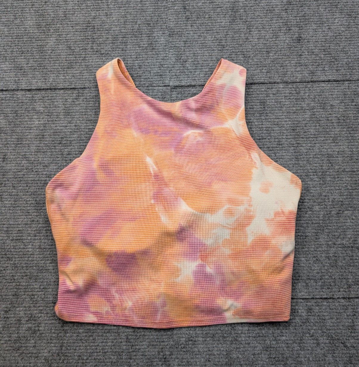 Athleta Conscious Crop Tank Womens XS Lined Athletic Sports Bra Athleisure Gym