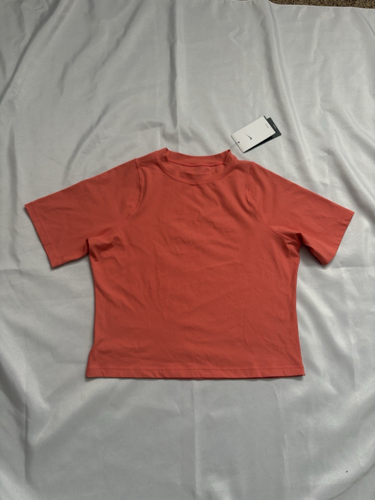 NEW Nike Zenvy Dri-Fit Nike Training Shirt Women’s Size Large Ribbed HF2772-814
