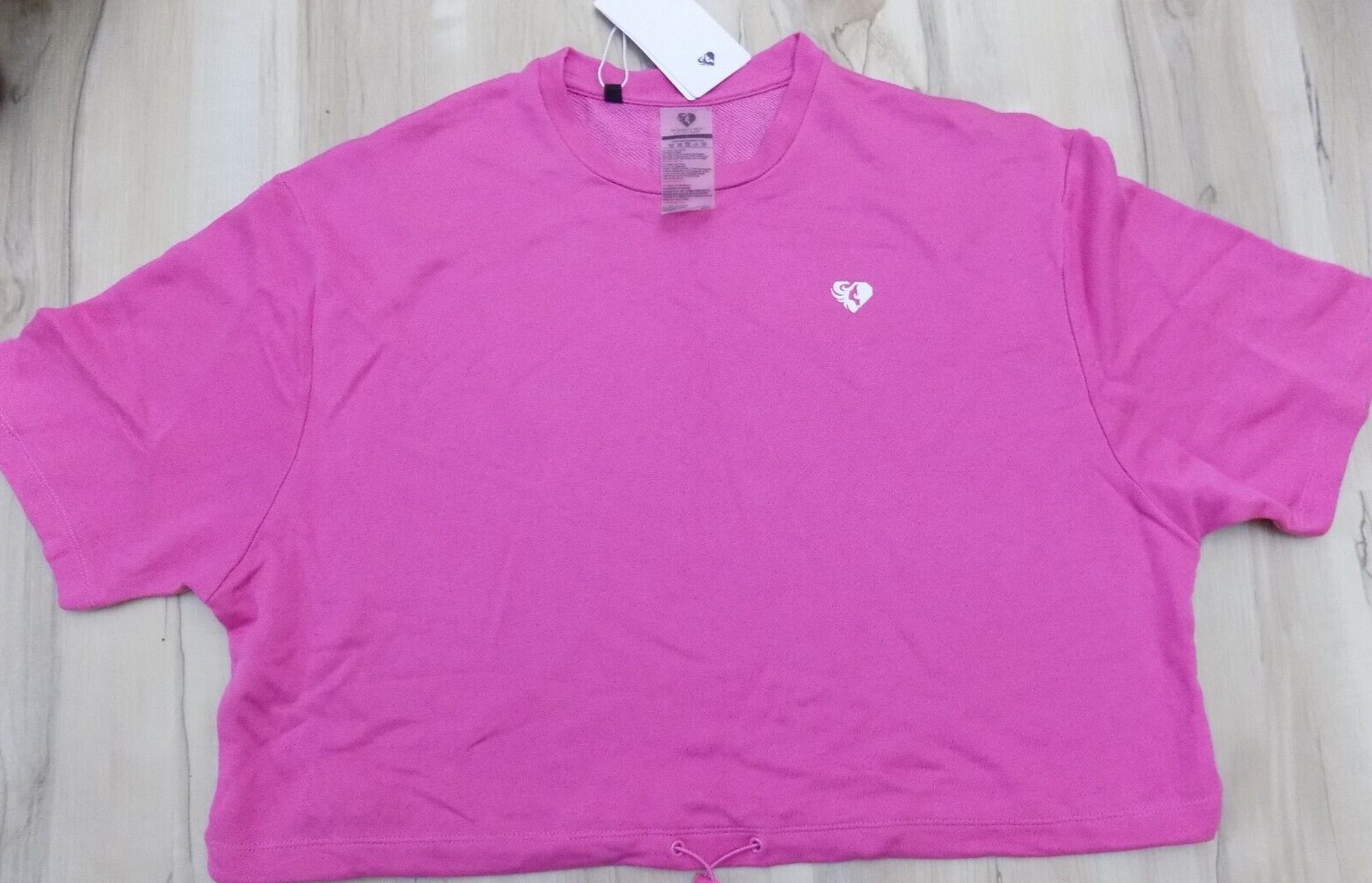 NEW Women’s Best Leggings Crop Top Pink – S Small