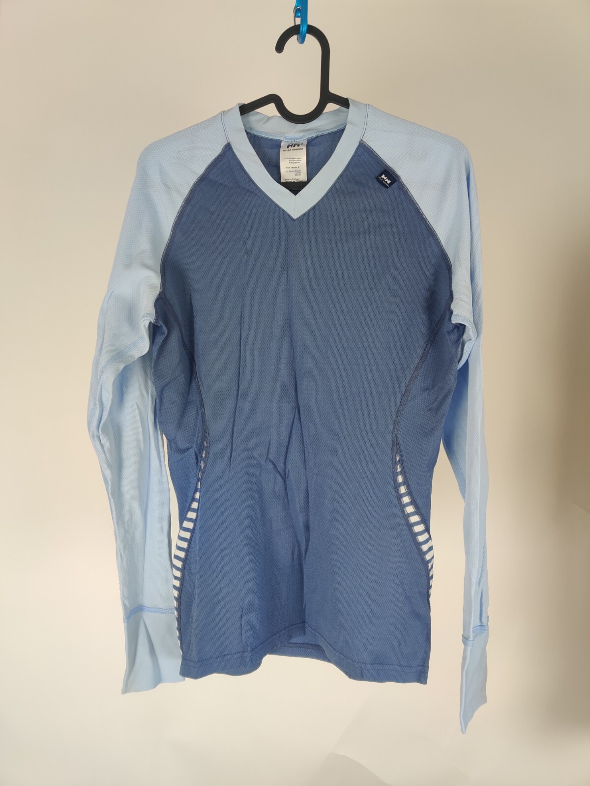 Helly Hansen Women Base Layer Training Snow Long Sleeve Sport Portugal Made Sz L