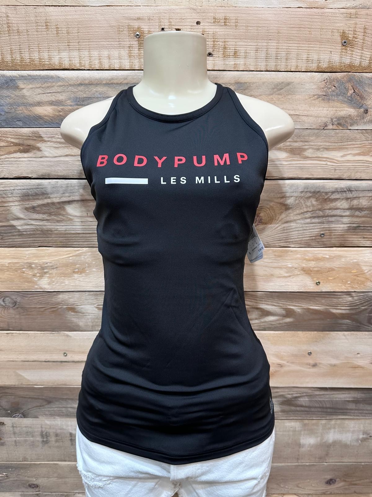 Reebok Women’s Les Mills Bodypump Support Tank Top ED0593 – Black, 72(D325T)