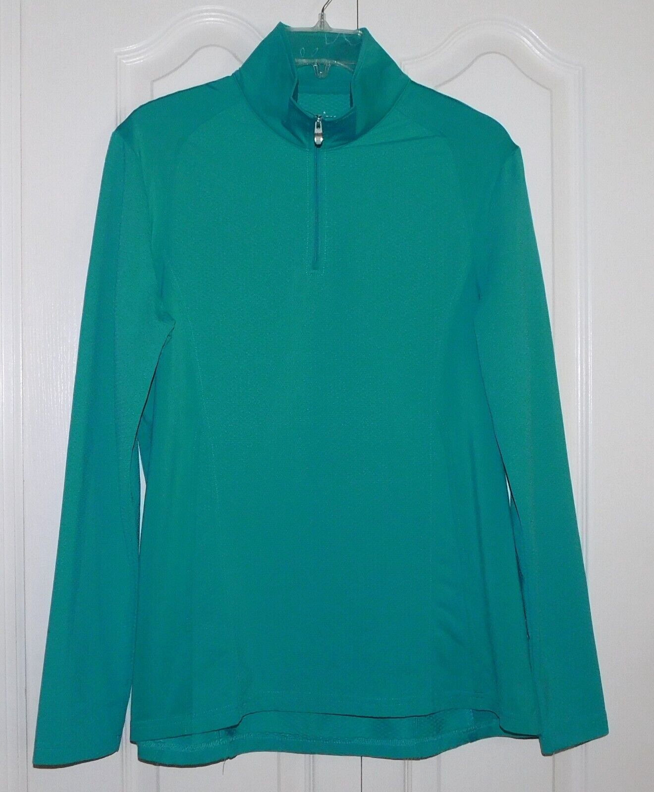 NIVO 1/4 ZIP AQUA JACKET SHIRT WOMENS X-LARGE SUN ACTIVE GOLF TENNIS PICKLEBALL
