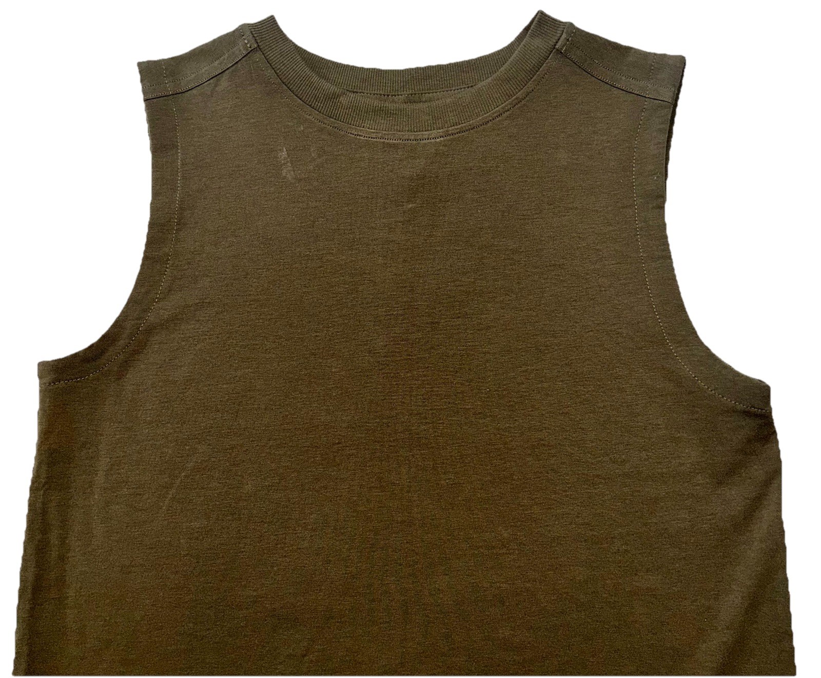 NWT☀️LULULEMON☀️XSMALL☀️ALL YOURS ORGANIC COTTON TANK☀️AUTHENTIC☀️OLIVE BROWN