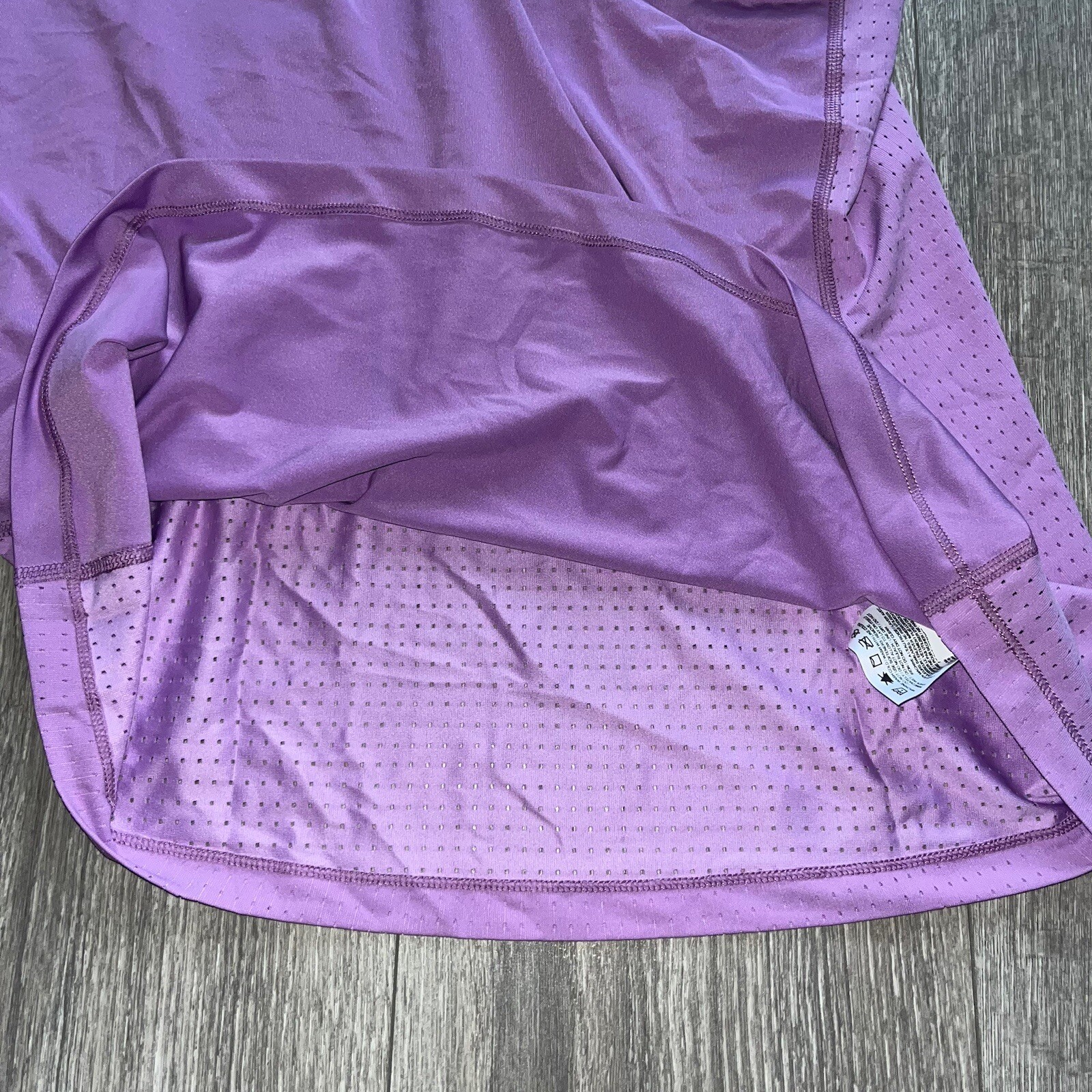 Nike Pro Hypercool Racerback Mesh Tank Top Lavender Purple Womens L Training