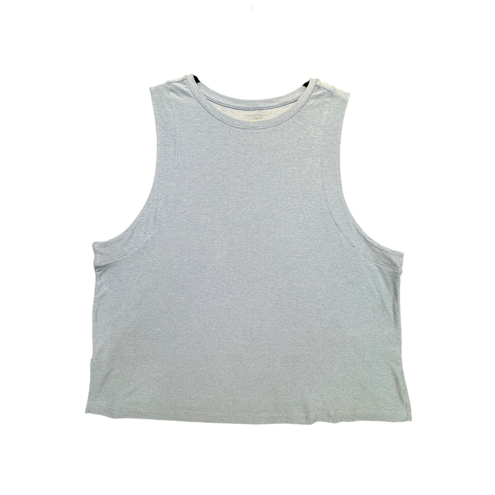 NWT Old Navy Active Cloud 94 Soft Tank Top Light Blue Womens Large Go-Dry Muscle