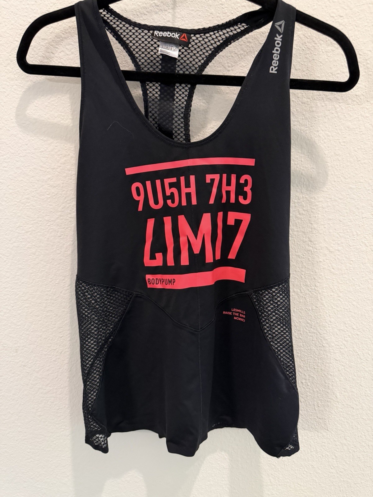 Les Mills Bodypump Tank Size M