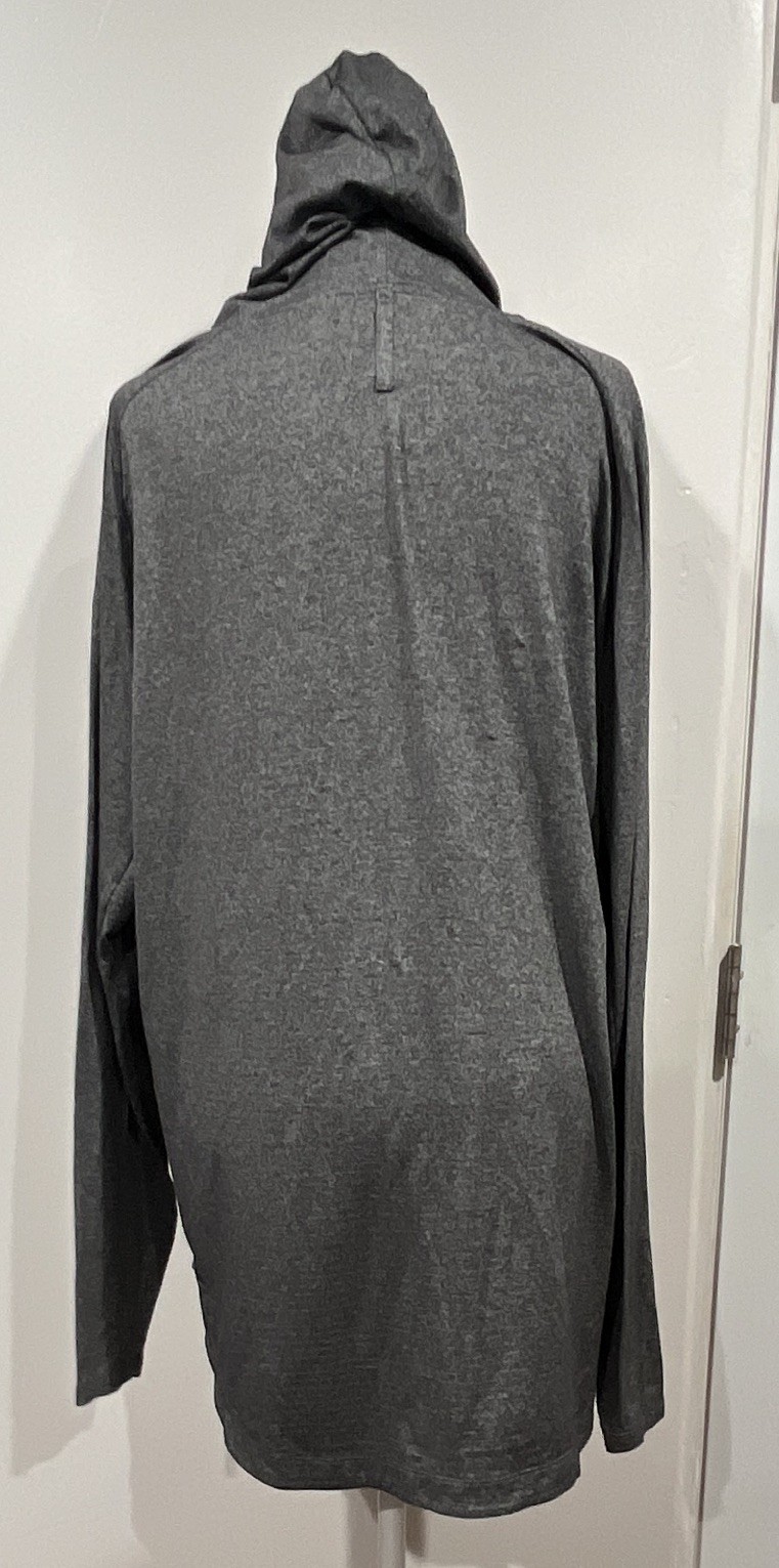 Lululemon Gray Oversized Pullover Hoodie Long Sleeve Comfort Casual Sport S-M