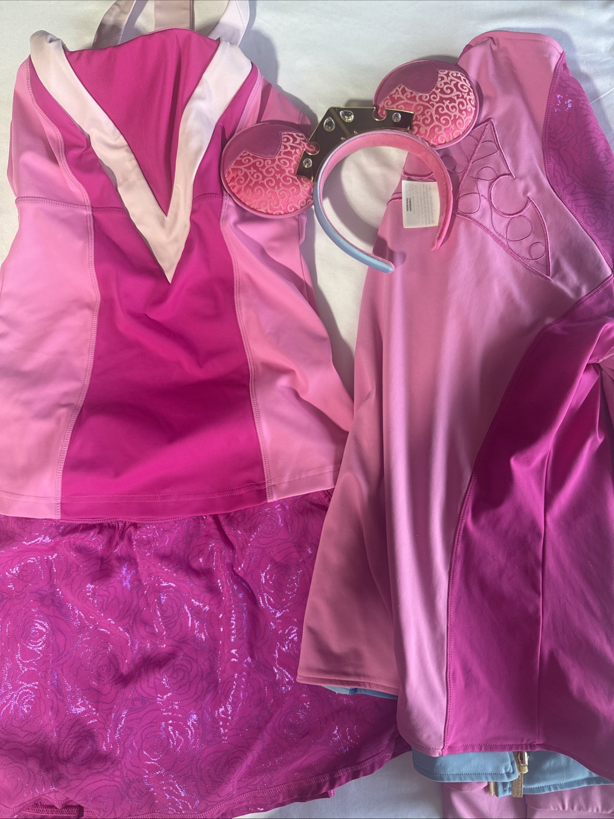 Crowned Athletics Princess Aurora Entire Run Outfit Small