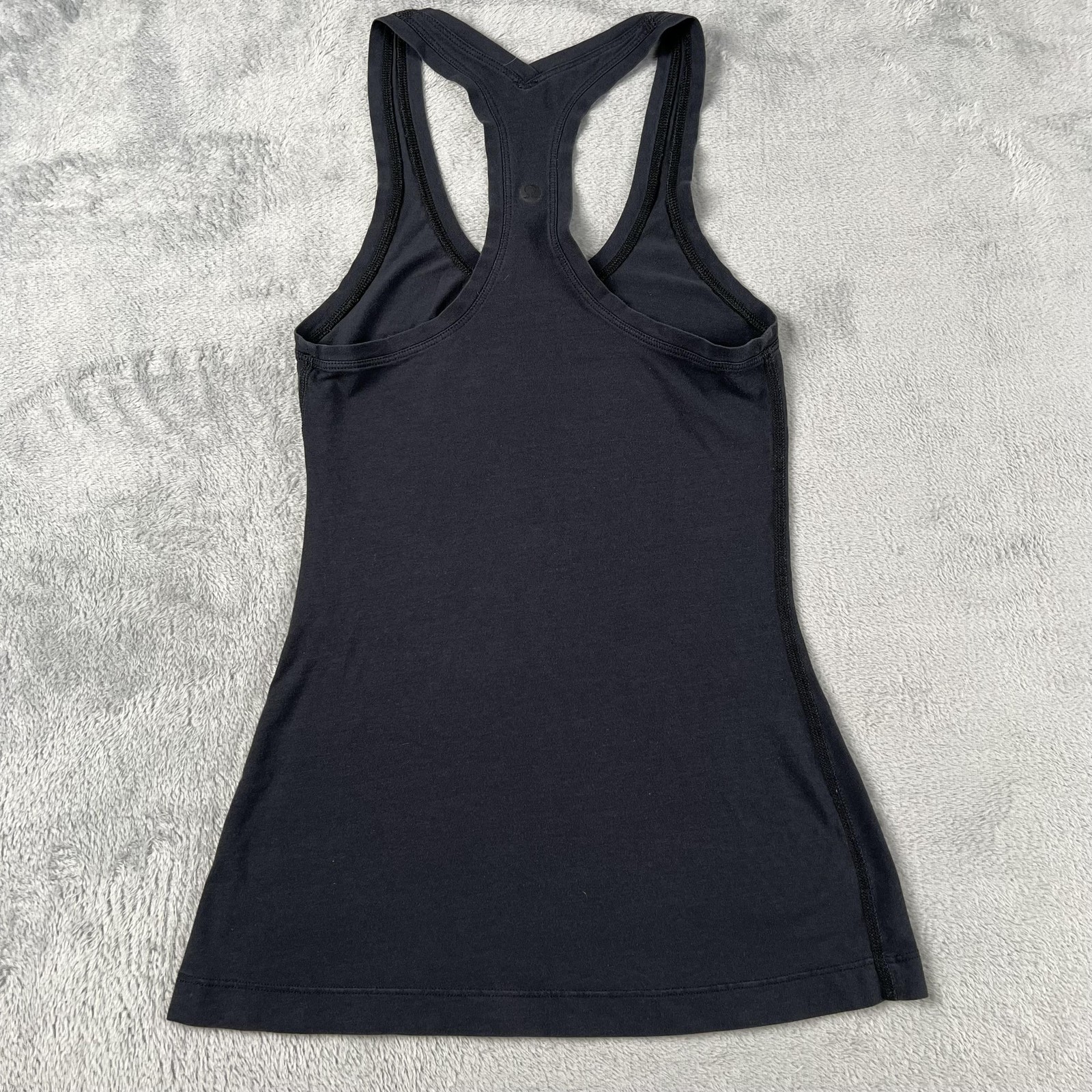 Lululemon Tank Top Womens 2XS Black Racerback Athletic Yoga Gym Running Workout