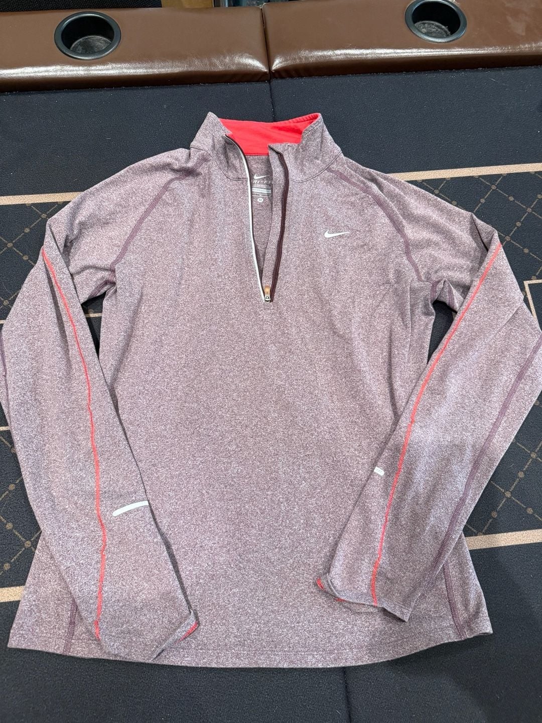 Nike Women’s Dri-FIT 1/2 Zip Athletic Pullover Top