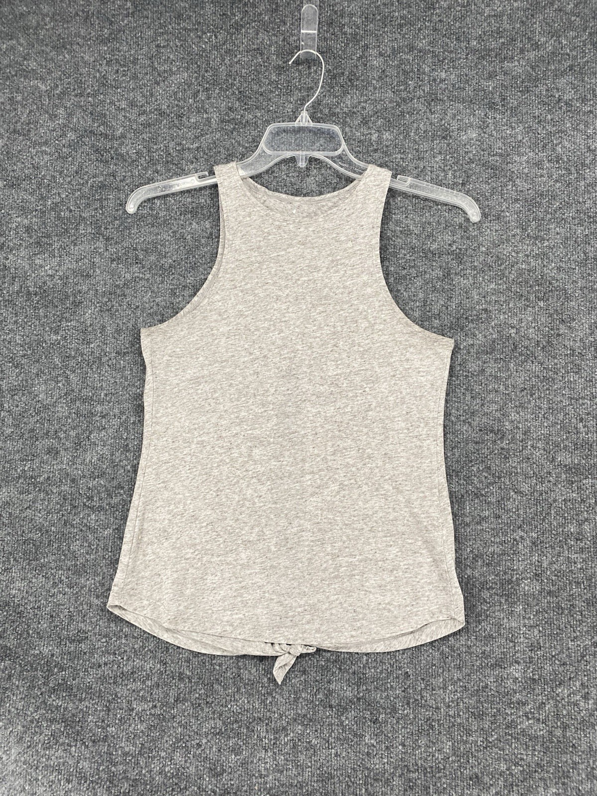 Body Glove Gray Sleeveless Split Racer Back Tank Top Womens S Athleisure Sports